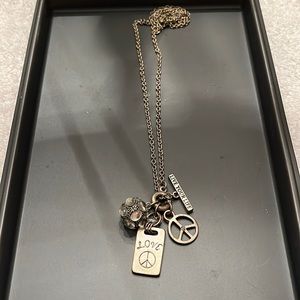 Multi charm silver plated necklace BUNDLE 3 for $25